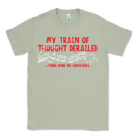 Matcha my train of thought derailed Classic Tee - linhVisuals