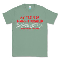 Sage my train of thought derailed Classic Tee - linhVisuals