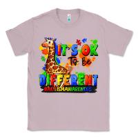 Lilac it's ok to be different autism awareness Classic Tee - FaDigitalArtStudio