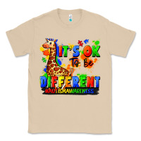 Mushroom it's ok to be different autism awareness Classic Tee - FaDigitalArtStudio