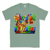 Sage it's ok to be different autism awareness Classic Tee - FaDigitalArtStudio