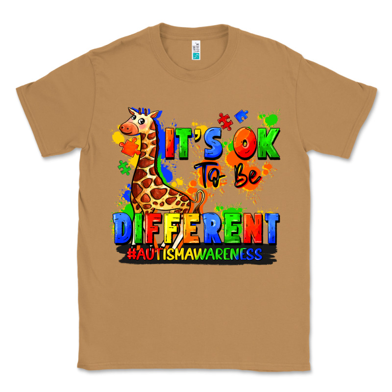 It's Ok To Be Different Autism Awareness Classic Tee by FaDigitalArtStudio | Teevron