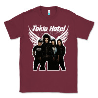 Burgundy Tökiö Hötél Pesonnel Classic Tee - linhVisuals