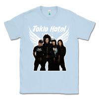 Dusty Blue Tökiö Hötél Pesonnel Classic Tee - linhVisuals