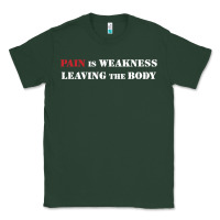 Sports Green pain is weakness leaving the body Classic Tee - linhVisuals