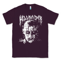 Plum black metal pinhead Classic Tee - linhVisuals