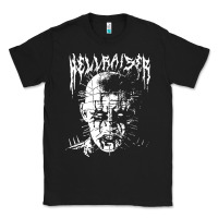 Black black metal pinhead Classic Tee - linhVisuals