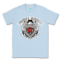 Dusty Blue dropkick murphy's 2 Classic Tee - linhVisuals