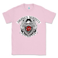 Bubblegum Pink dropkick murphy's 2 Classic Tee - linhVisuals