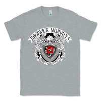 Heather Grey dropkick murphy's 2 Classic Tee - linhVisuals