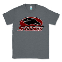 Charcoal Heather salukis Classic Tee - linhVisuals