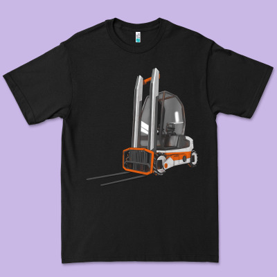 Forklift Premium Tee Designed By Lillyallendesigns