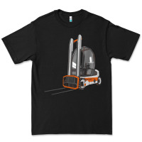 Black Forklift Premium Tee - LillyAllenDesigns