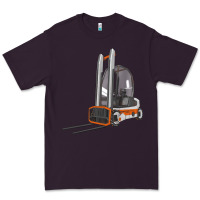 Plum Forklift Premium Tee - LillyAllenDesigns