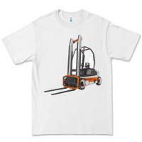 White Forklift Premium Tee - LillyAllenDesigns