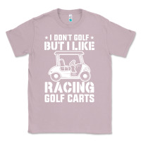 Lilac i don't golf but i like racing golf carts Classic Tee - linhVisuals