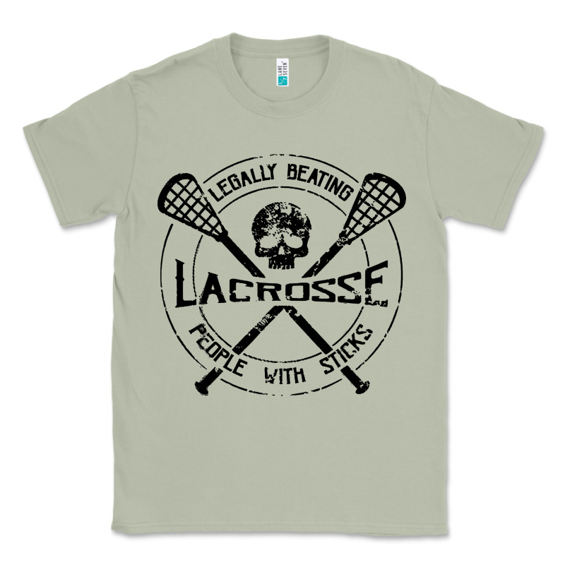 Lacrosse Legally Beating People With Sticks Classic Tee by linhVisuals | Teevron