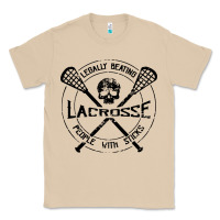 Mushroom lacrosse legally beating people with sticks Classic Tee - linhVisuals