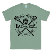 Sage lacrosse legally beating people with sticks Classic Tee - linhVisuals