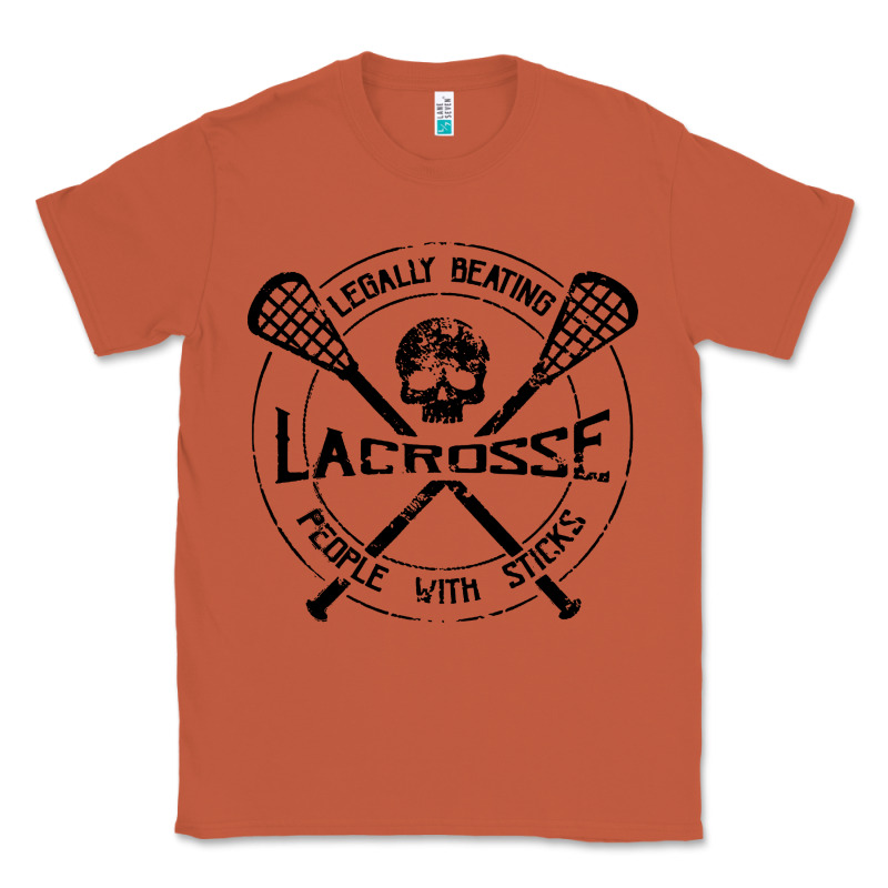 Lacrosse Legally Beating People With Sticks Classic Tee by linhVisuals | Teevron