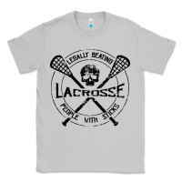 Moon Dust lacrosse legally beating people with sticks Classic Tee - linhVisuals