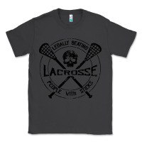 Smoke lacrosse legally beating people with sticks Classic Tee - linhVisuals