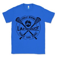 True Royal lacrosse legally beating people with sticks Classic Tee - linhVisuals