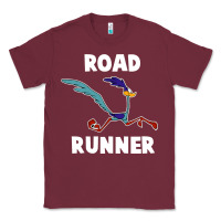Burgundy Road Runner Classic Tee - linhVisuals