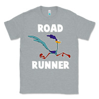 Heather Grey Road Runner Classic Tee - linhVisuals