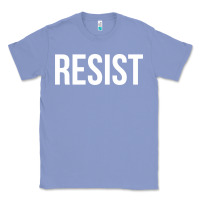 Colony Blue resist Classic Tee - linhVisuals