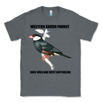 Charcoal Heather Western Ground Parrot Rare Wild And West Australia Classic Tee - Bettercallsaul