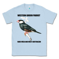 Dusty Blue Western Ground Parrot Rare Wild And West Australia Classic Tee - Bettercallsaul