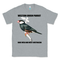 Heather Grey Western Ground Parrot Rare Wild And West Australia Classic Tee - Bettercallsaul