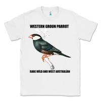 White Western Ground Parrot Rare Wild And West Australia Classic Tee - Bettercallsaul