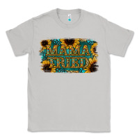 Moon Dust Sunflower Serappe Turquoise Gemstone Mama Tried Classic Tee - Jasminsmagicworld