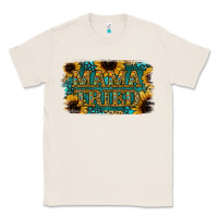 Natural Sunflower Serappe Turquoise Gemstone Mama Tried Classic Tee - Jasminsmagicworld