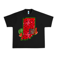 Black indiana watermelon Urban Heavy Tee - RacoonDesign