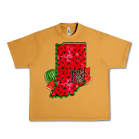 Peanut Butter indiana watermelon Urban Heavy Tee - RacoonDesign