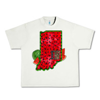Pistachio indiana watermelon Urban Heavy Tee - RacoonDesign