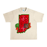 Sandshell indiana watermelon Urban Heavy Tee - RacoonDesign
