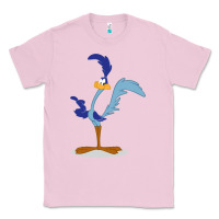 Bubblegum Pink Road Runner Beep Classic Tee - linhVisuals