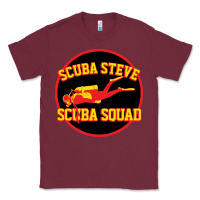 Burgundy scuba steve Classic Tee - linhVisuals