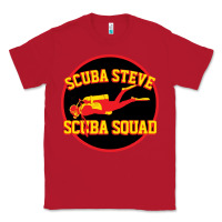 Red scuba steve Classic Tee - linhVisuals