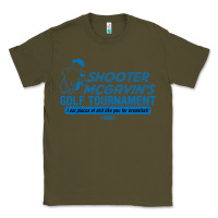 Army Green shooter mcgavin's golf tournament Classic Tee - linhVisuals