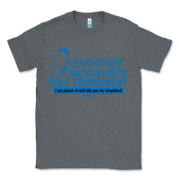 Charcoal Heather shooter mcgavin's golf tournament Classic Tee - linhVisuals