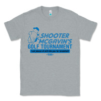 Heather Grey shooter mcgavin's golf tournament Classic Tee - linhVisuals