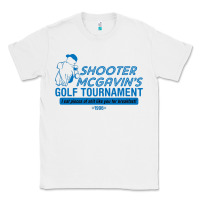 White shooter mcgavin's golf tournament Classic Tee - linhVisuals