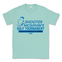 Seafoam shooter mcgavin's golf tournament Classic Tee - linhVisuals