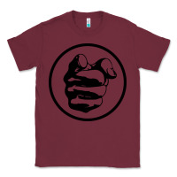 Burgundy cool-grand-funk-railroad-pointing-finger-merch Classic Tee - linhVisuals