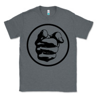 Charcoal Heather cool-grand-funk-railroad-pointing-finger-merch Classic Tee - linhVisuals